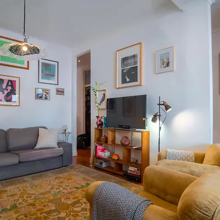 Life In Colour & Art - Charming 3bed דירה ליסבון
